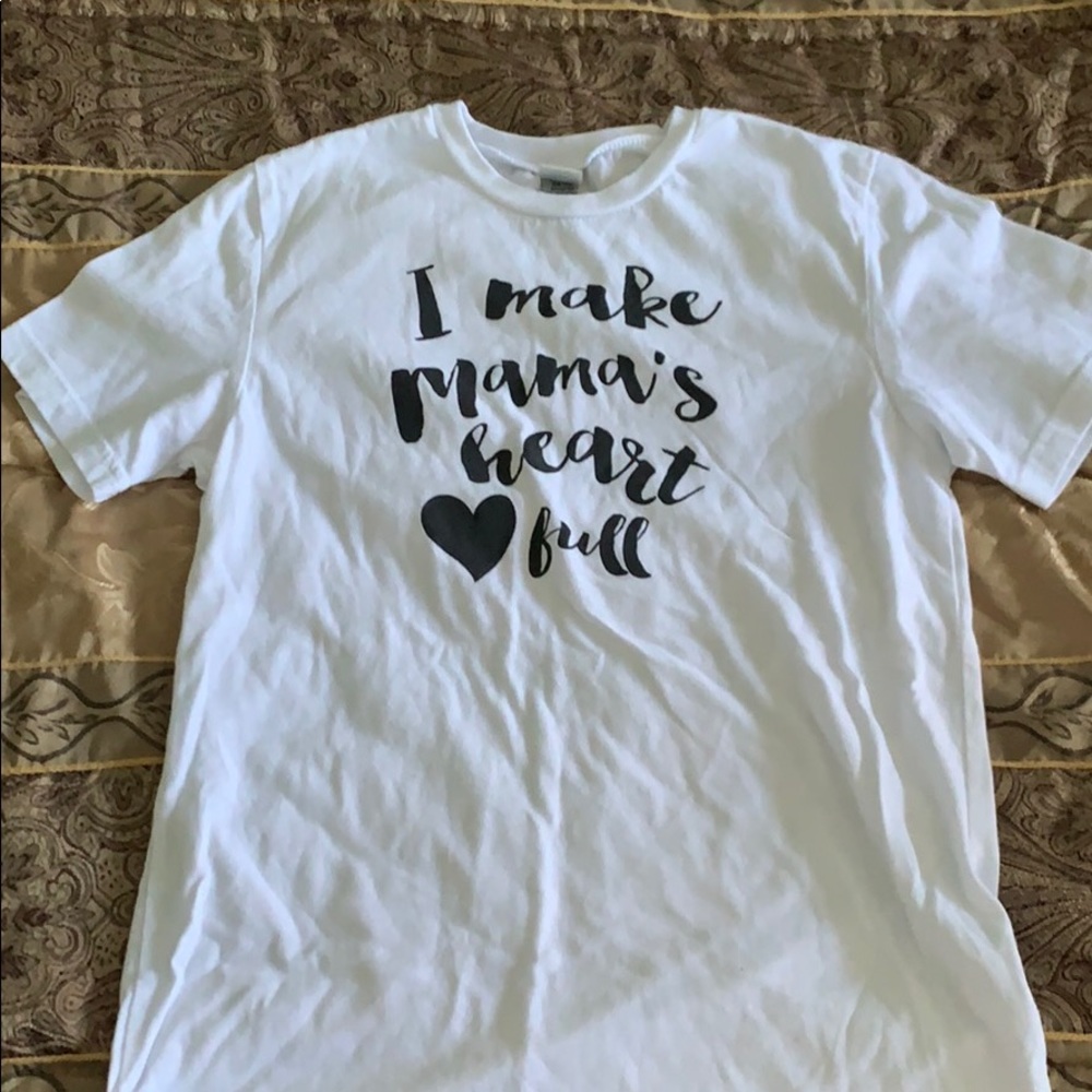 Mama’s heart full boys shirt